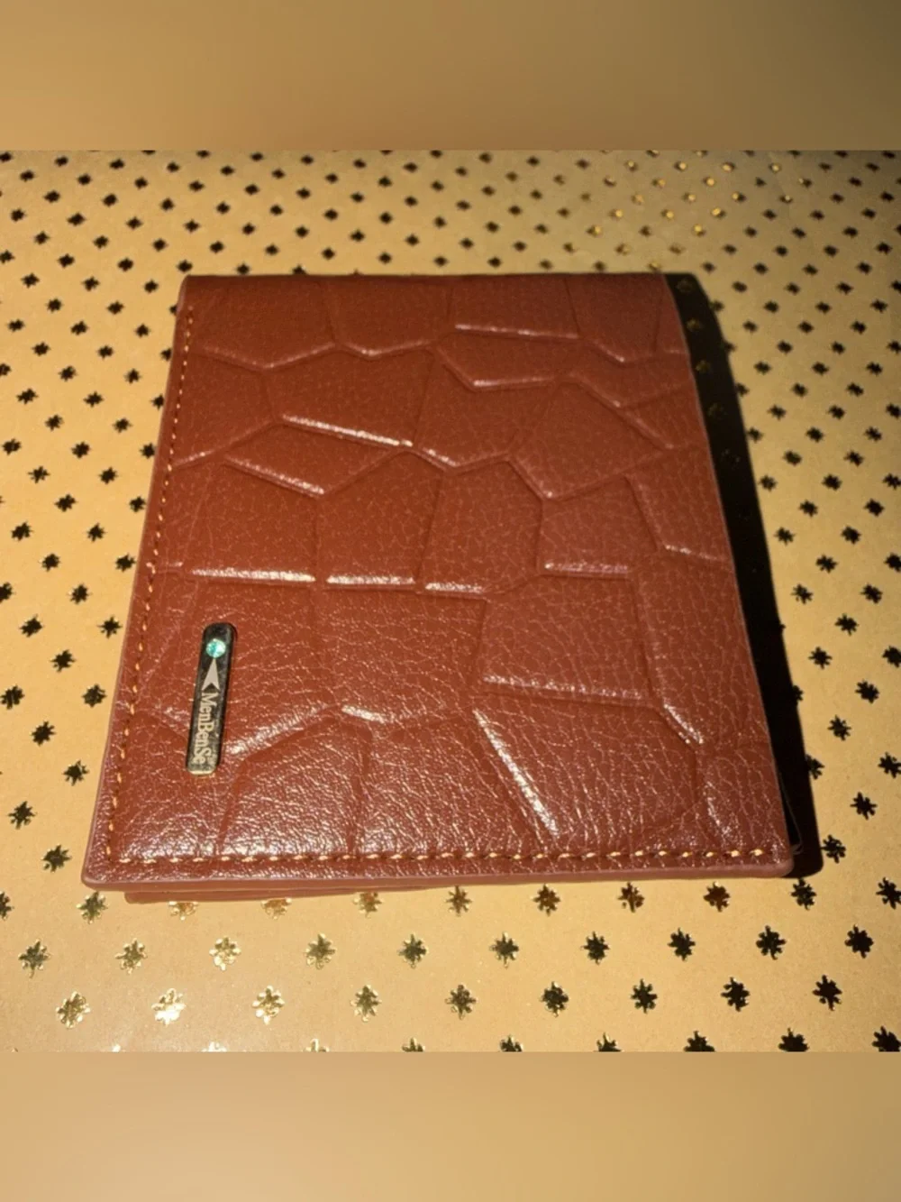 🆕 NEW Men's Brown Textured Wallet